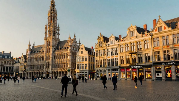 Antwerp Grote Markt - fashion-forward city for meeting stylish Belgian women