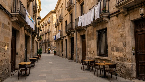 Barcelona Gothic Quarter at golden hour - romantic setting for Spanish women dating