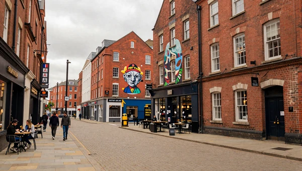 Manchester Northern Quarter - vibrant dating scene for meeting UK women