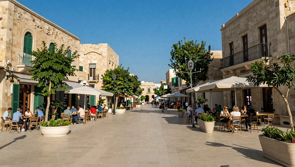 Nicosia old town Ledra Street - vibrant capital city for meeting Cypriot women